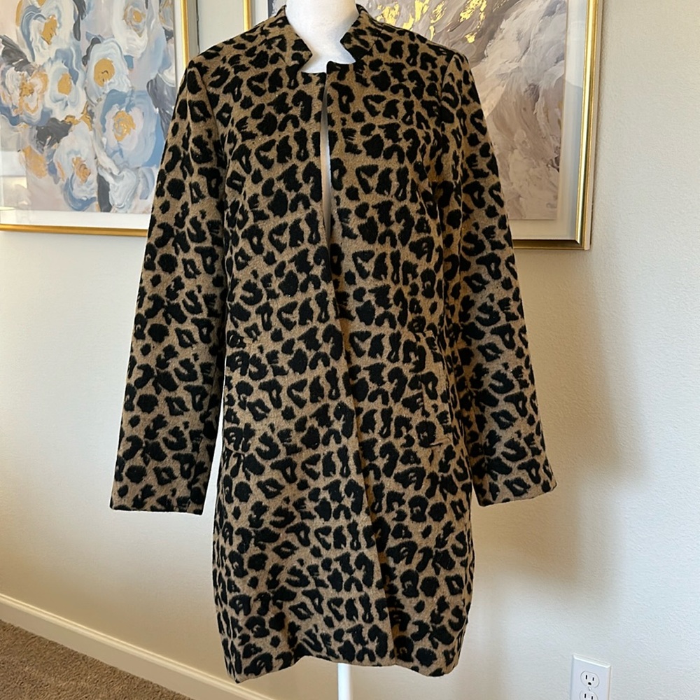 Leopard print jacket
